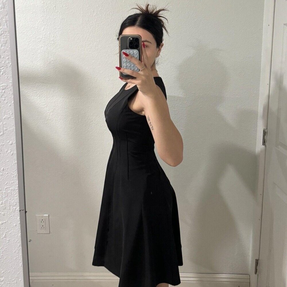 Women’s Calvin Klein Blac Dress Pleated Small?